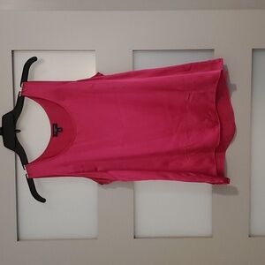Talbots 8P Fuscia Silk Top